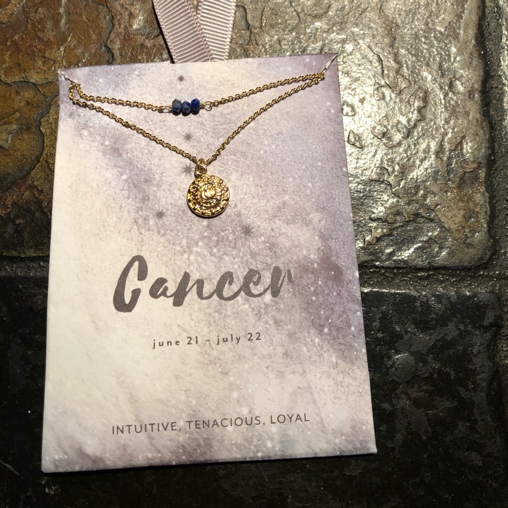 Cancer Pedant Necklace NWT